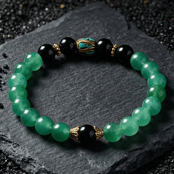 Aventurine Stone Of Prosperity Bracelet - Art Of Tibet