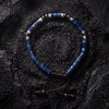 Lapis Lazuli & Hematite Heishi Beads Bracelet