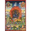 Black Jambala Masterpiece Thangka - Art Of Tibet