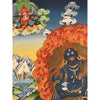 Black Jambala Masterpiece Thangka - Art Of Tibet