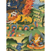Black Jambala Masterpiece Thangka - Art Of Tibet