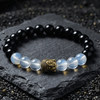 Black Onyx & Opalite Bracelet - Art Of Tibet