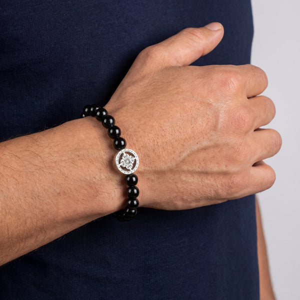 Black Onyx Vajra Bracelet - Art Of Tibet