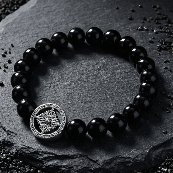 Black Onyx Vajra Bracelet - Art Of Tibet