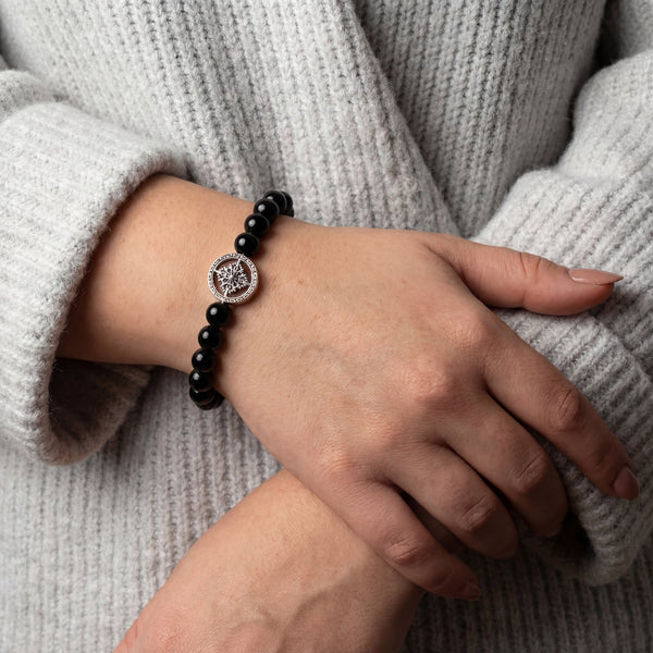 Black Onyx Vajra Bracelet - Art Of Tibet