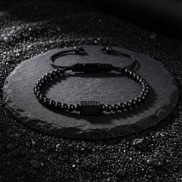 Black Out Bracelet Set - Art Of Tibet