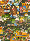 Buddha Life Story Thangka - Art Of Tibet