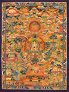 Buddha Life Story Thangka - Art Of Tibet
