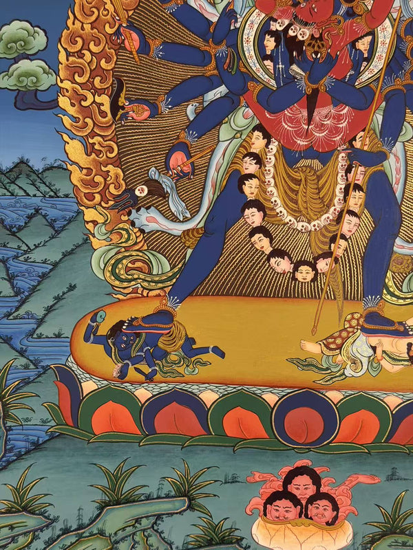 Chakrasamvara Thangka - Art Of Tibet