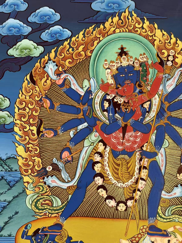Chakrasamvara Thangka - Art Of Tibet