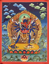 Chakrasamvara Thangka - Art Of Tibet