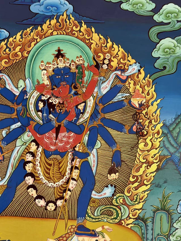 Chakrasamvara Thangka - Art Of Tibet