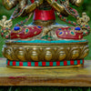 Chenrezig Buddha Bronze Statue with Stone Inlaid - Art Of Tibet