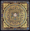 Chenrezig Mandala Thangka - Art Of Tibet