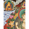 Chenrezig Masterpiece Large Thangka Painting - Art Of Tibet