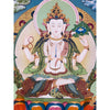 Chenrezig Masterpiece Thangka Painting - Art Of Tibet