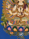 Chenrezig Thangka - Art Of Tibet