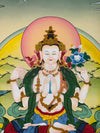 Chenrezig Thangka - Art Of Tibet
