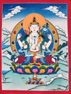 Chenrezig Thangka - Art Of Tibet
