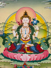 Chenrezig Thangka - Art Of Tibet