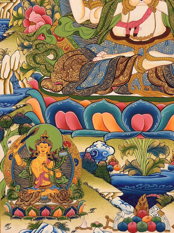 Chenrezig Thangka - Art Of Tibet