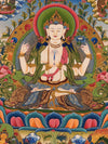 Chenrezig Thangka - Art Of Tibet