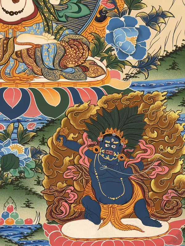 Chenrezig Thangka Painting - Art Of Tibet
