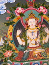 Chenrezig Thangka Painting - Art Of Tibet