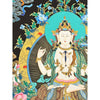 Chenrezig Thangka Painting - Art Of Tibet
