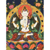 Chenrezig Thangka Painting - Art Of Tibet
