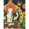 Chenrezig Thangka Painting - Art Of Tibet