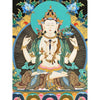 Chenrezig Thangka Painting - Art Of Tibet