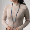 Chrysocolla Tranquility Mala - Art Of Tibet