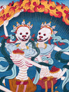 Citipati Thangka - Art Of Tibet