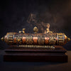 Copper Astamangal Potala Metal Incense Burner Box - Art Of Tibet