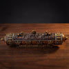 Copper Astamangal Potala Metal Incense Burner Box - Art Of Tibet
