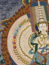 Dhukkar Masterpiece Thangka - Art Of Tibet