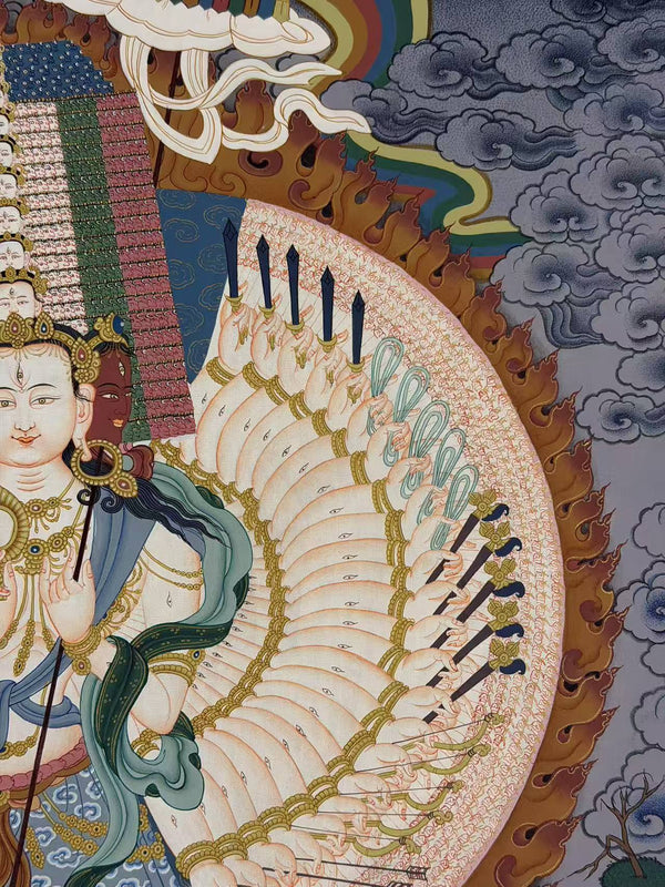 Dhukkar Masterpiece Thangka - Art Of Tibet