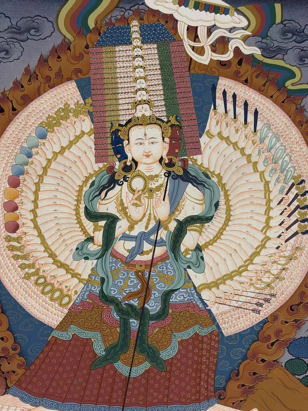 Dhukkar Masterpiece Thangka - Art Of Tibet