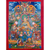 Eight Manifestations of Guru Padmasambhava Thangka - Art Of Tibet