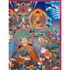 Eight Manifestations of Guru Padmasambhava Thangka - Art Of Tibet