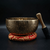 Flower Of Life Carved Singing Bowl - Art Of Tibet