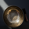 Flower Of Life Carved Singing Bowl