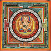 Ganesh Mandala Thangka - Art Of Tibet