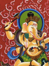 Ganesh Thangka Painting - Art Of Tibet