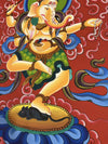 Ganesh Thangka Painting - Art Of Tibet
