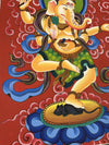 Ganesh Thangka Painting - Art Of Tibet
