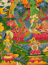 Green Tara Large Thangka - Art Of Tibet
