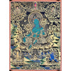 Green Tara Large Thangka - Art Of Tibet