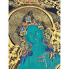 Green Tara Large Thangka - Art Of Tibet